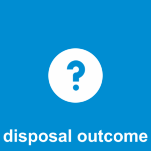 Design Question How 20 disposal outcome