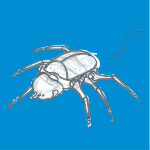 Design Question Portfolio 2014 Dung Beetle Robot Concept 04 Dung Beetle Robot Sketch